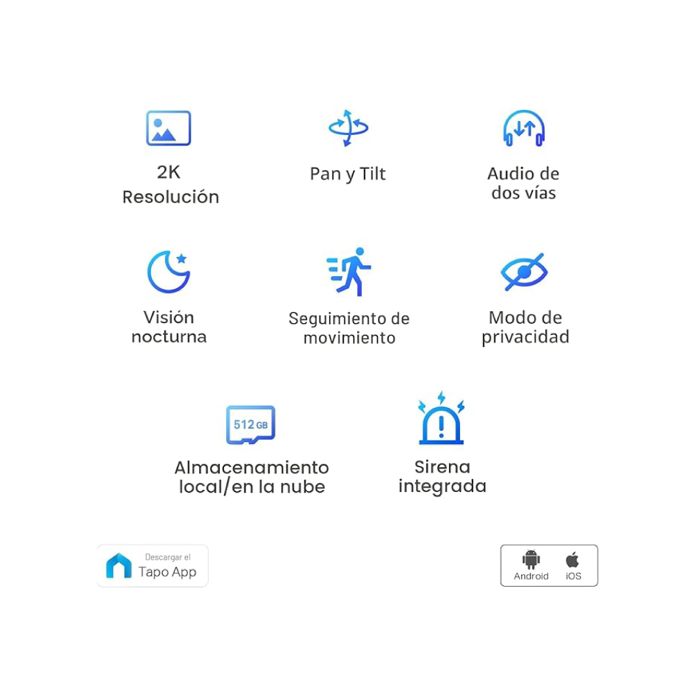 Cámara de Seguridad WiFi 360° TP-LINK C200 - Imagen 3