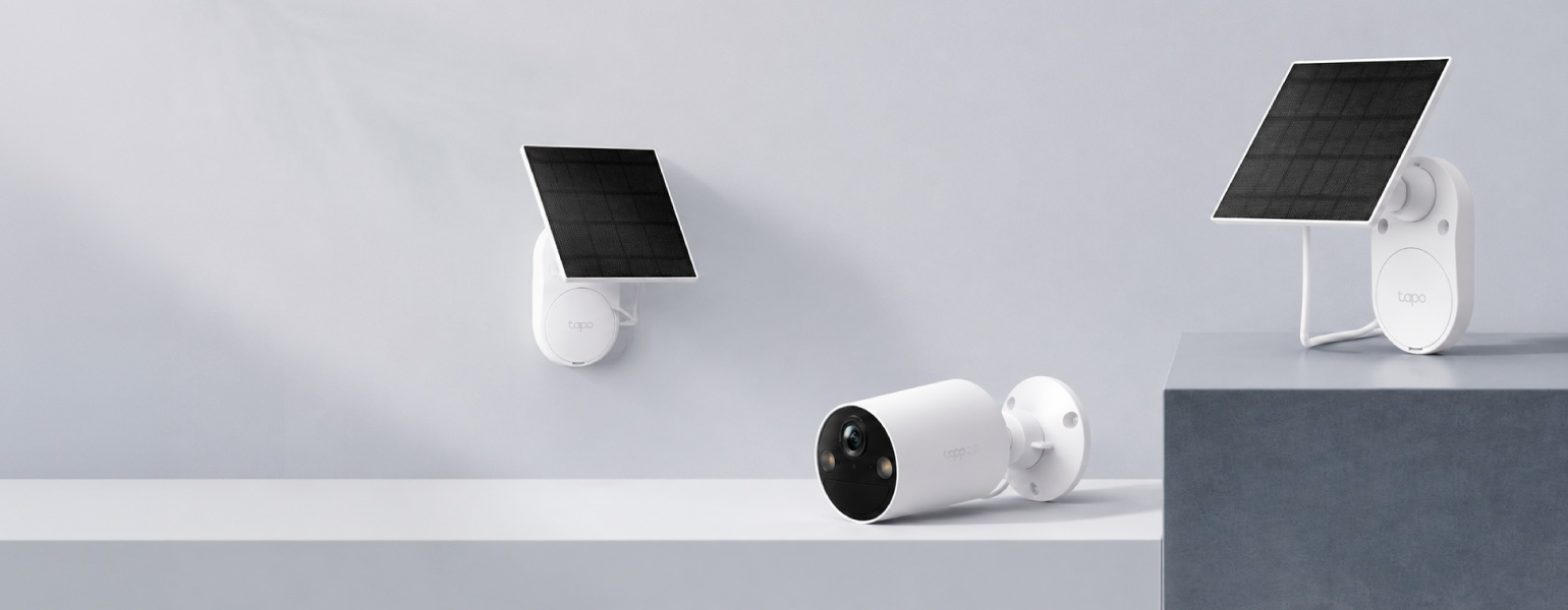 Cámara de seguridad Tapo C410 Kit exterior 2K con panel solar