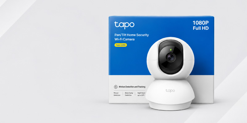 Cámara WiFi 360 para vigilancia de bebé o mascota