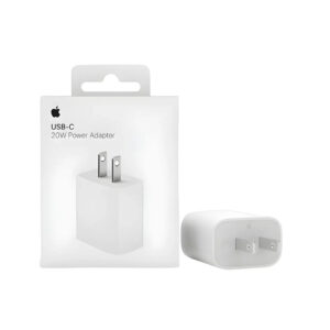 Adaptador De Corriente Apple USB-C De 20W Blanco Sin Cable