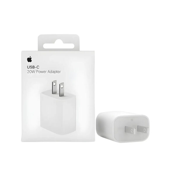 Adaptador De Corriente Apple USB-C De 20W Blanco Sin Cable