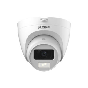 Camara de Seguridad Dahua Domo 2MP Audio Bidireccional Iluminador Dual Blanco