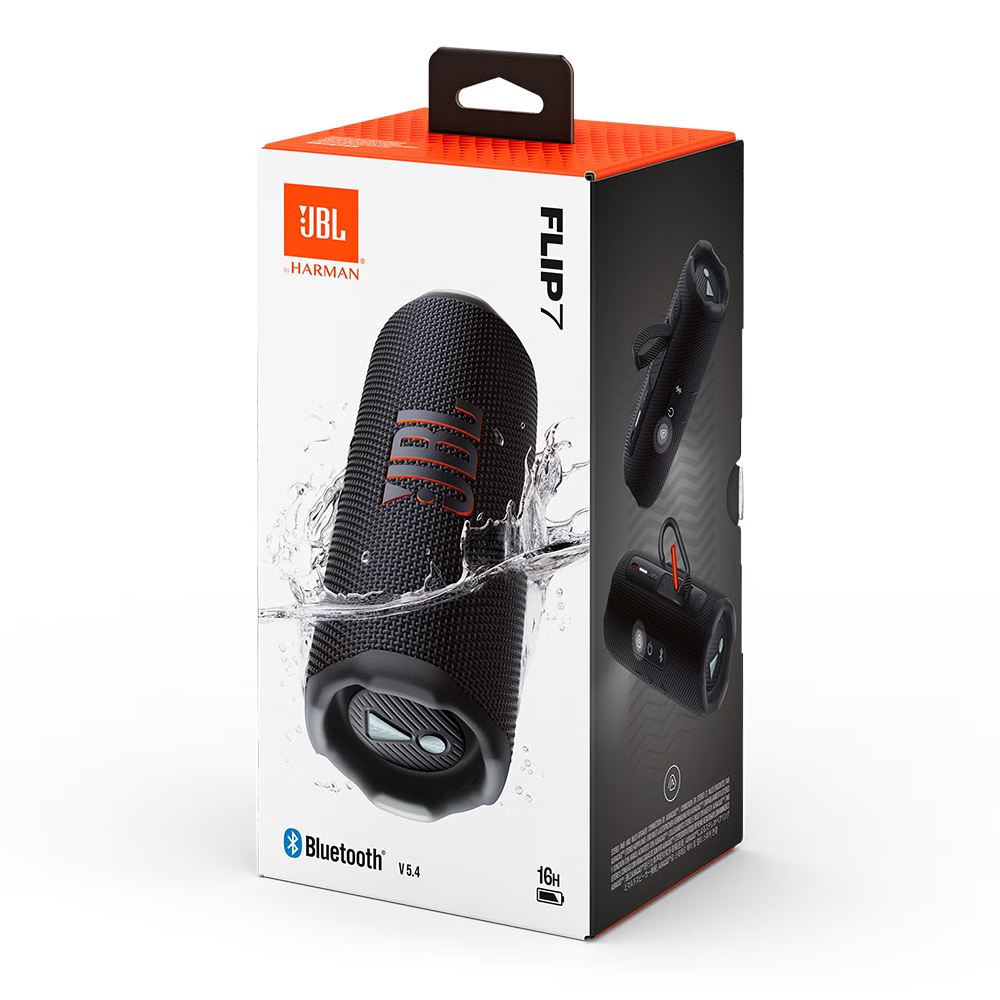 Parlante JBL Flip 7 Bluetooth Negro - Imagen 7