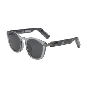 Gafas de audio y sol JBL Soundgear Frames Round color gris