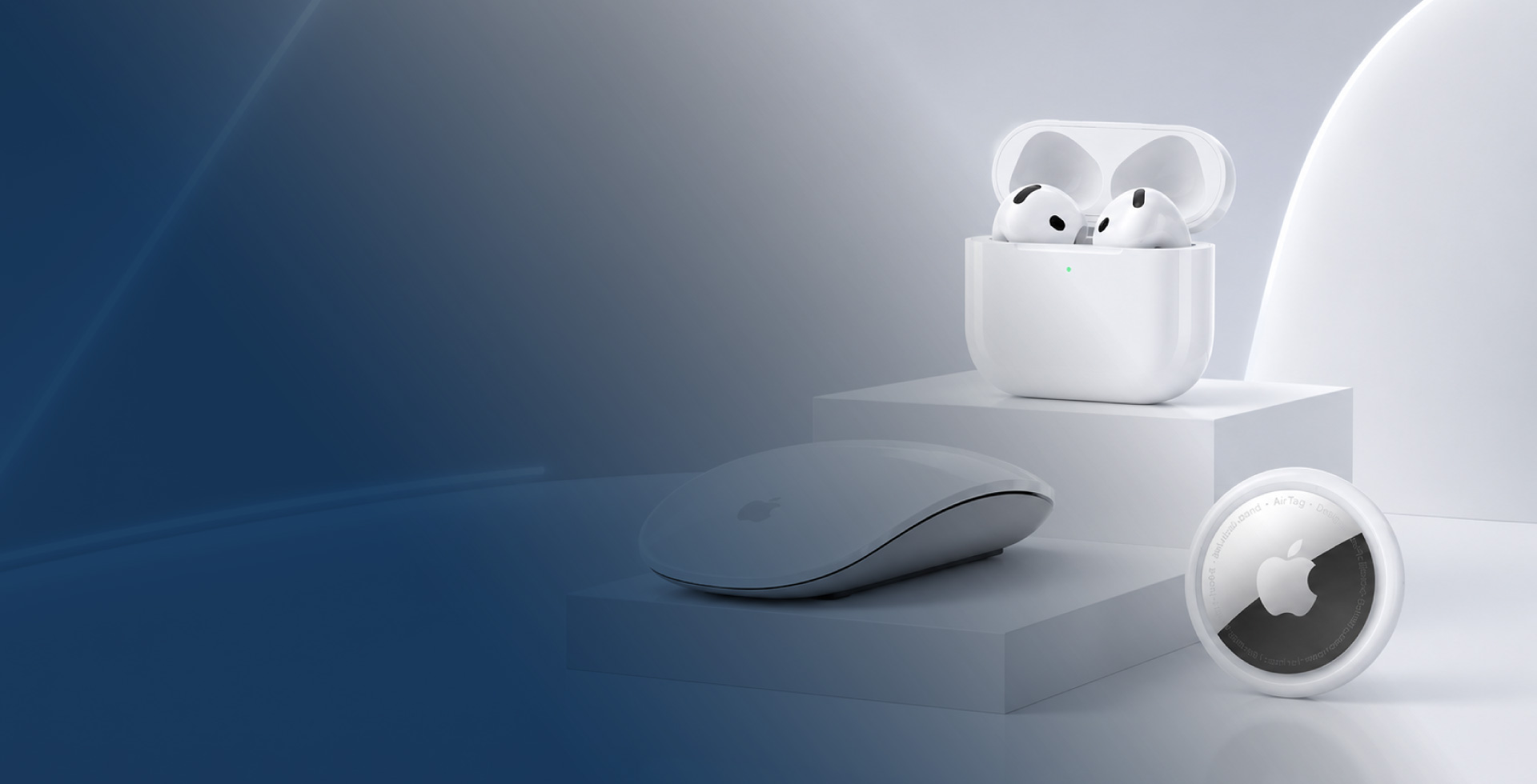 AirPods, AirTag, Magic Mouse y accesorios Apple