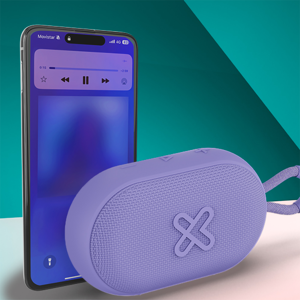 Parlante Klip Xtreme KBS-030PR bluetooth Purple - Imagen 5