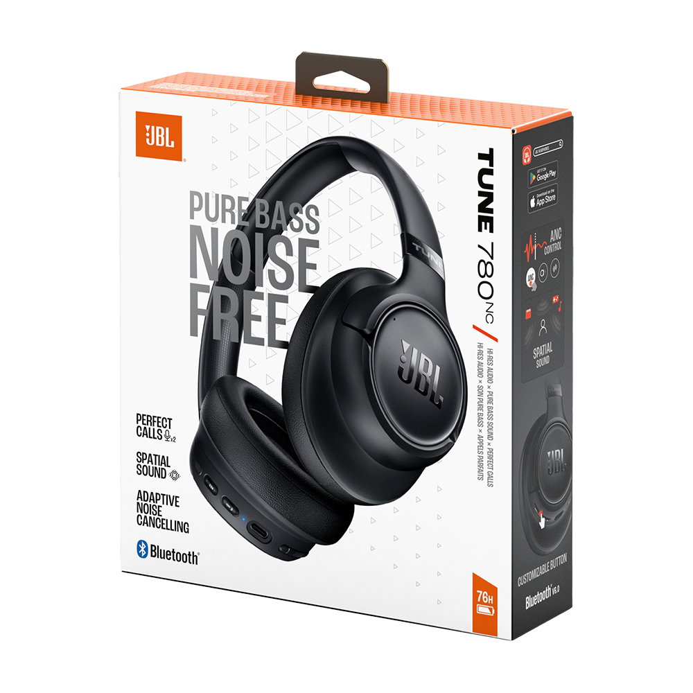 Audífonos JBL Tune 780NC negros - Imagen 3